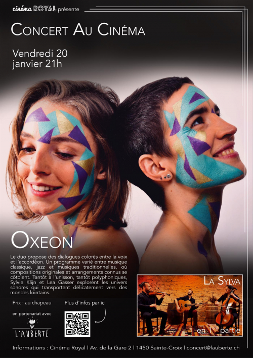 OXEON + LA SYLVA (Concerts au cinéma)