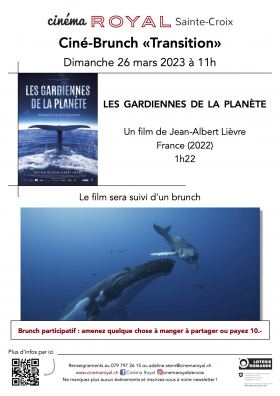 LES GARDIENNES DE LA PLANÈTE (ciné-brunch)