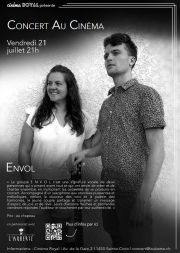 ENVOL (Chanson pop / Concert au Cinéma)