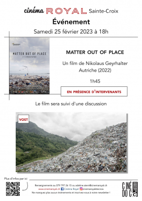 MATTER OUT OF PLACE (VOst) (Ciné-doc)