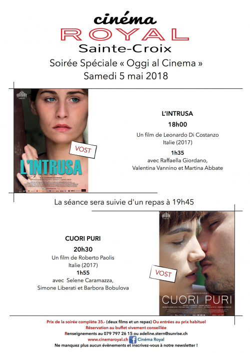 Soirée spéciale « Oggi al Cinema »