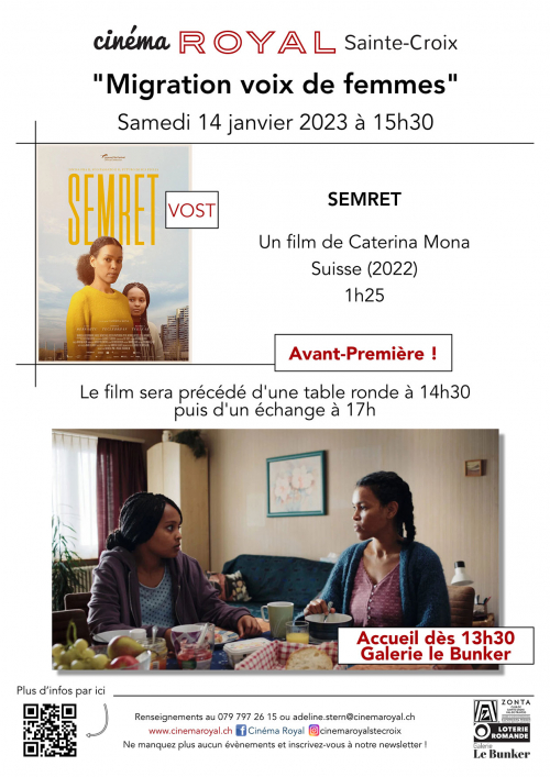 SEMRET (VOst) (dès 14h30 table ronde « Migration: Voix de Femmes »)